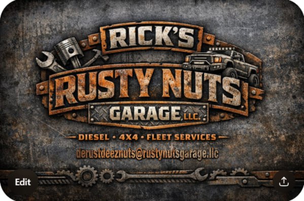 Rick's Rusty Nuts Garage, LLC